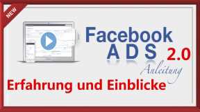Facebook Ads Anleitung 2.0 Erfahrung - Facebook Ads Anleitung | Meine Facebook Ads Erfahrungen