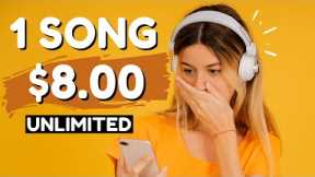 Earn $800 Just By Listening To Music! (Make Money Online From Home)