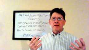 Network Marketing Scams - How To Avoid Network Marketing Scams