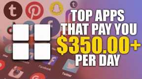 TOP Apps That Pay You $350+ Per Day (Make Money Online 2022) Earn Passive Income