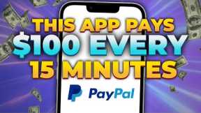 APP Pays $100 EVERY 15 MINUTES! | Make Free Easy PayPal Money Online 2022