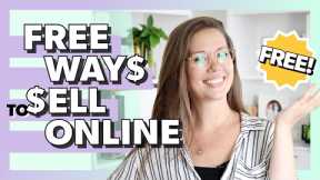 (Almost) FREE Ways to Sell Art and Design Online...Best Ecommerce Platforms