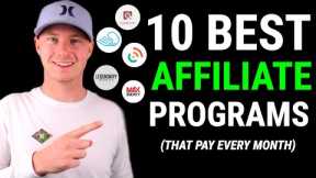 10 Best Affiliate Programs For Making Recurring Passive Income In 2021