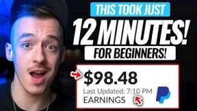 (NO SALES!) Earn +$95/HOUR Online WITHOUT Skills OR Experience (Make Money Online 2022)
