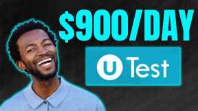 How To Earn Money In 2022 By Using uTest | $900 PER DAY (Make Money Online Testing Apps)