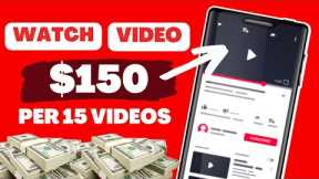 Get Paid $150 Per 15 Videos You Watch FOR FREE! (Make Money Online)