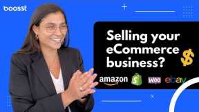 Selling your eCommerce business?