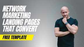 How To Create Landing Pages That Convert - NETWORK MARKETING TUTORIAL