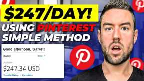 This FREE 10 Min. Pinterest Method Makes YOU $247/Day! (Affiliate Marketing 2022)