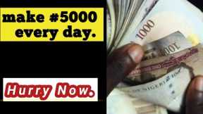 How to make money online in Nigeria without investment/make money online in nigeria with your phone