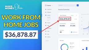 $10 Per Hour Work From Home Jobs | Make Money Online 2022