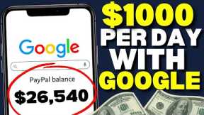 FASTEST $1,100 Per Day Searching Google | Make Money Online