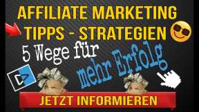 Affiliate Marketing Tipps - Affiliate Marketing Für Einsteiger 2023! (gratis - Affiliate Tipps) 🤩💸