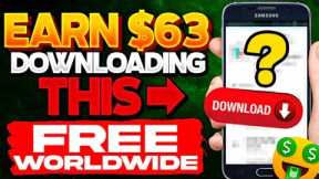Earn $63 to Download This?! (FREE AND BRAND NEW!) | Make Money Online 2022