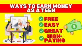Best Ways to Make Money Online As a Teenager In 2022! | Make Money Online 2022