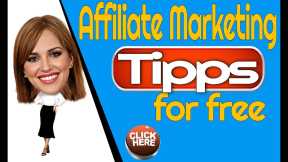 Affiliate Marketing Tipps - Affiliate Marketing Für Anfänger | Affiliate Marketing Tipps Kostenlos