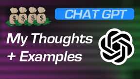 Creative Ways of Using CHATGPT to Make Money Online