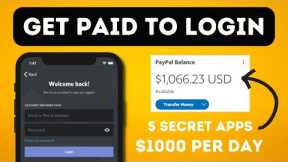 TOP 5 SECRET APPS PAY $1,000 PER DAY (Make Money Online 2023)