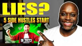 5 Side Hustles To Start Now in 2023 ! | Make Money Online | Reaction