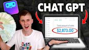 How To Make Passive Income With ChatGPT OpenAI - $3,000/Month Tutorial