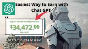 How To Make Passive Income with ChatGPT AI - Recurring Referral Method