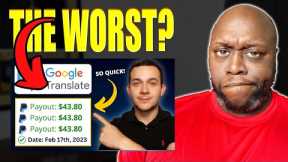 Get Paid +$43.80 EVERY 30 Minutes FROM Google Translate! Make Money Online 2023 | Reaction