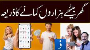 How To Earn Money Online in Pakistan | No Investment  I No Skill Required | For Students and Women