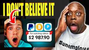 Phone Watches Videos & Earns $34 per View Make Money Online | Reaction