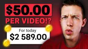 EASIEST $100+ Every Hour Watching YouTube Videos A Day While You Listen to Music - Make Money Online