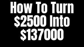 How To Turn $2500 into $137000 | Affiliate Marketing | Make Money Online | Passive Income