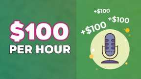 Earn $100/Hour By Transcribing Audio *LATEST METHOD* | Make Money Online 2023