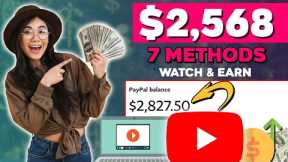 7 Ways to Get Paid For Watching YouTube Videos | Make Money Online