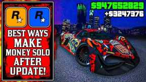 It's THAT Easy.. The BEST WAYS To Make Money SOLO After UPDATE in GTA Online! (GTA5 Fast Money)