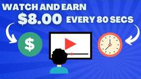 Get Paid $8 Every 80 Seconds To Watch Videos (Make Money Online 2023)