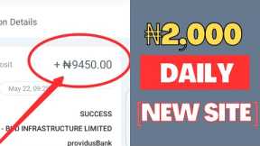 Make 2,000 Naira Daily| New Making Money Online App In Nigeria