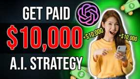 Get Paid $10,000 Per Month With NEW A.I. Affiliate Marketing Strategy *PASSIVE INCOME*