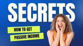 The Hidden Secret to Passive Income In Affiliate Marketing