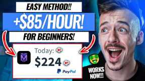 Easy Way To Earn +$85/Hour Online! (Make Money Online For Beginners 2023)