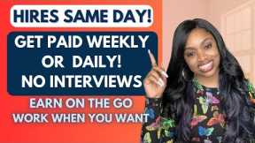 🙌🏽START THE SAME DAY! $1500 Weekly Pay *No Interviews* 4 Work When You Want Remote Jobs-