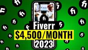 HOW to MAKE $4500/MONTH using this FIVERR AFFILIATE MARKETING (Step-By-Step) 2023