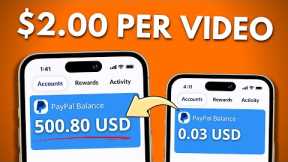 Earn $2 per YouTube Video Watched | Make Money Online