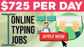 Type Words And Earn $725 Per Day (ONLINE TYPING JOBS) | Make Money Online 2023