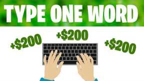 EARN $200 EVERY 2 HOURS FOR TYPING (Make Money Online) - Ryan Hildreth