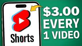 Get Paid $3 for Every YouTube Shorts Video Watched - Make Money Online
