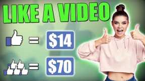 Make $14 Per Minute Liking Videos! (5 LIkes = $70) | Make Money Online 2023