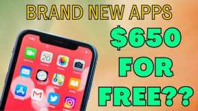 FREE $650 CASH: 3 BrandNew Apps To Make Money Online 2023!