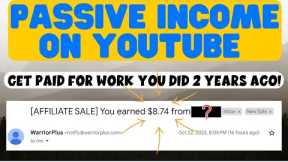 Passive Income with Affiliate Marketing on YouTube