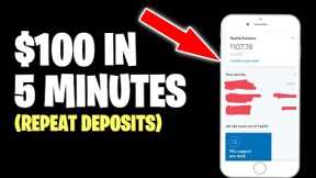 GET PAID $100 In 10 Minutes (Make Money Online)