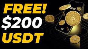 Earn $200 USDT FREE NOW! When You Sign Up on This Website plus $1.70 Everyday | Make Money Online