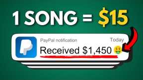 Earn $1400+ Listening to Songs 🤑 Make Money Online